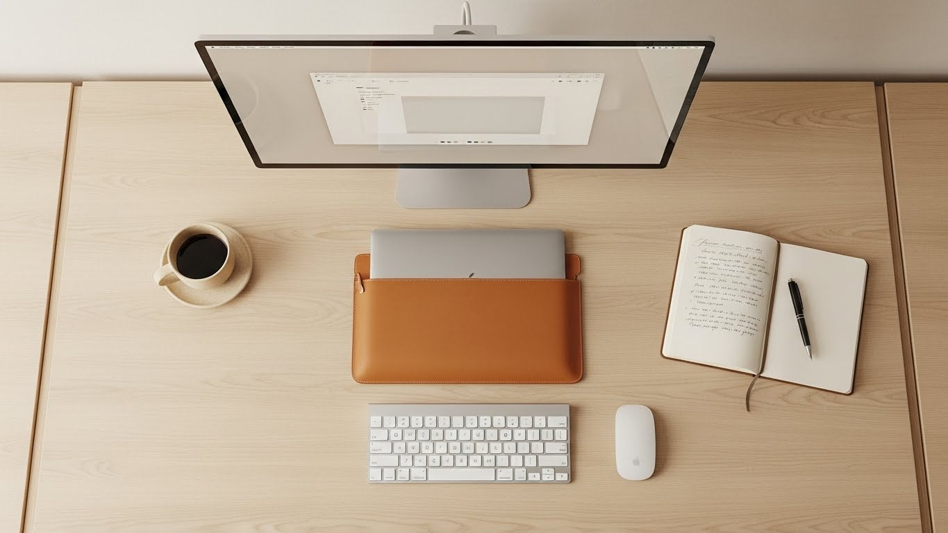 items that we leave on the desk