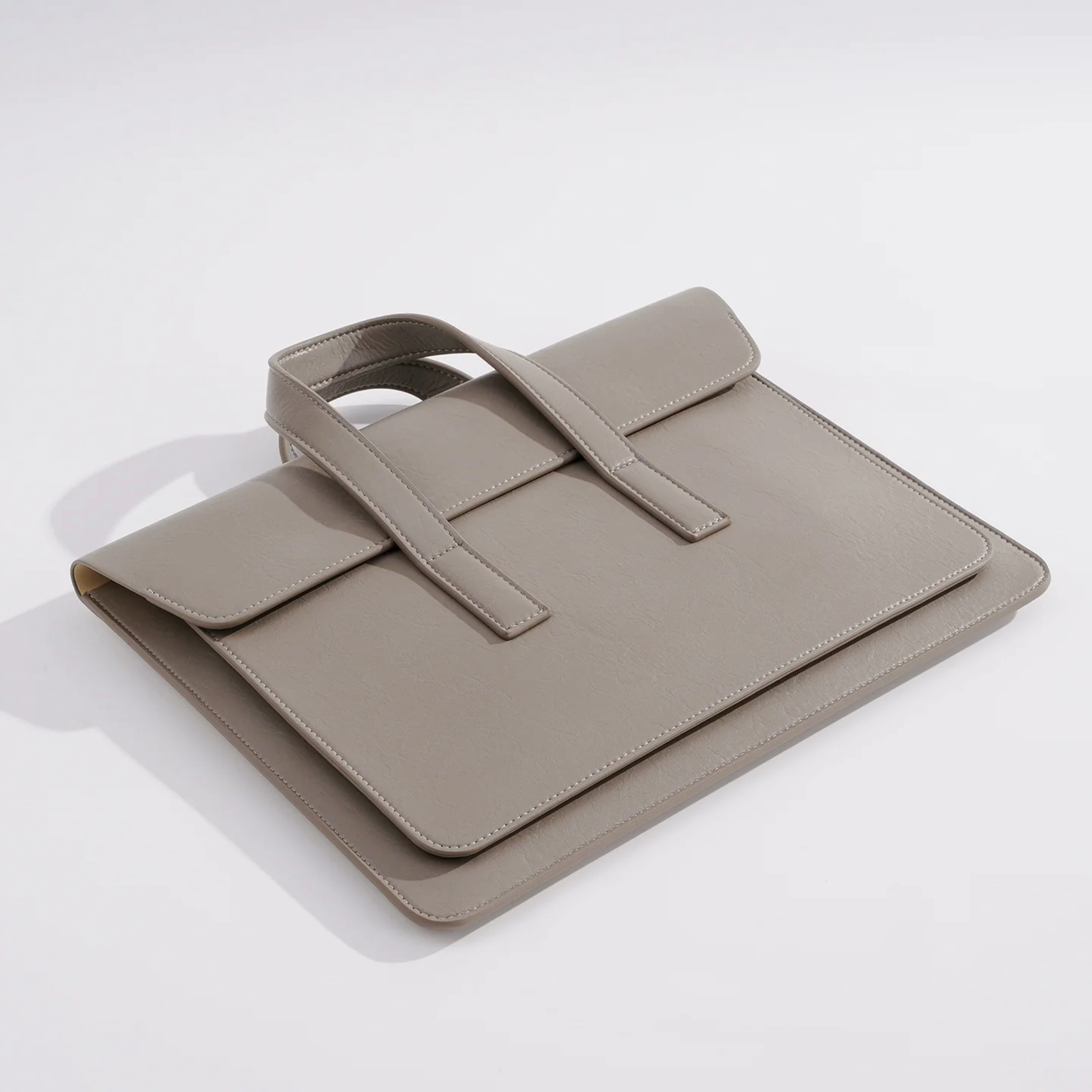 Leather Laptop Tote Sleeve for Men & Women  (13-16 inches)