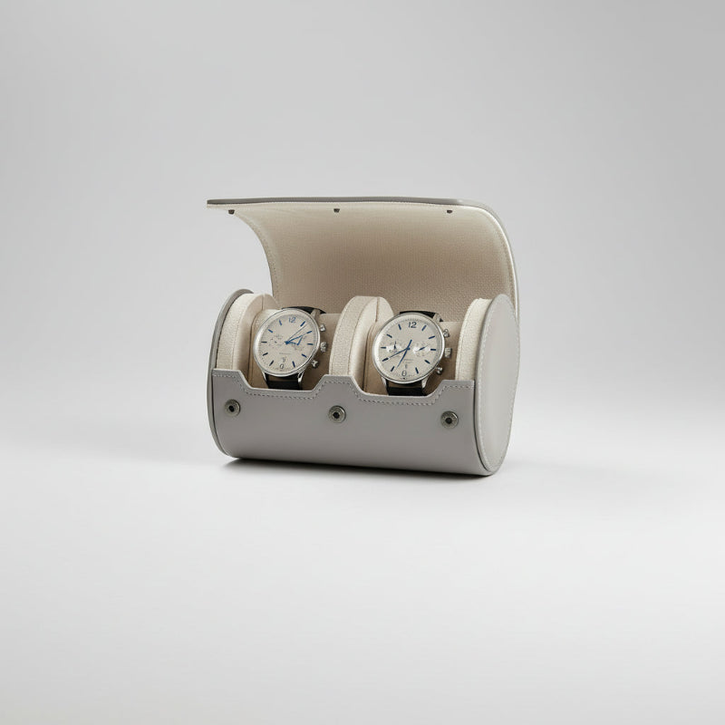 Portable Protective Travel Leather Watch Storage Box