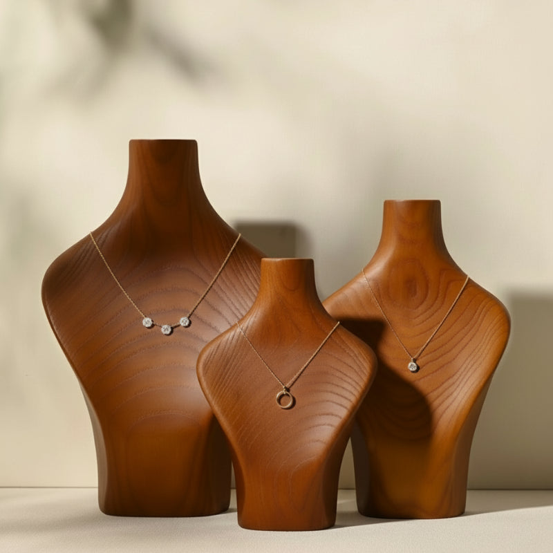 wood neckless display 4