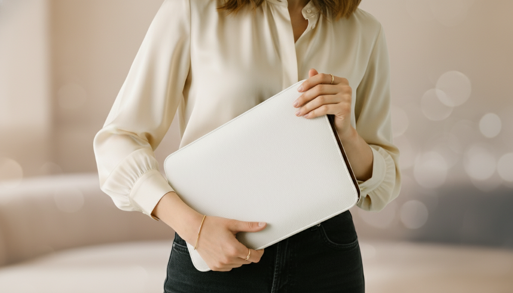 Elegant Leather Pouch / Sleeve for MacBooks and other laptops